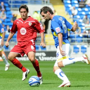 The Clash: Cardiff City vs. Bristol City Print