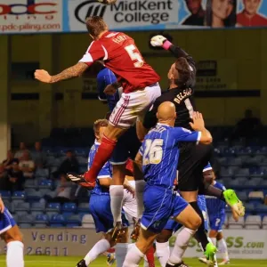 Gillingham vs. Bristol City Print (August 6, 2013)