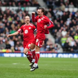 The Clash of the Rivals: Derby County vs. Bristol City - Season 08-09 Football Match