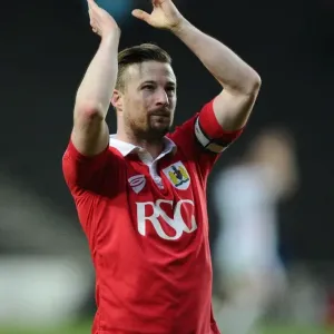 MK Dons vs. Bristol City League One Print MK Dons vs. Bristol City League One Print