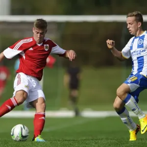 Clash of Young Stars: Withey vs Drew in Bristol City U18 vs Brighton & Hove Albion U18 Football Match