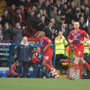 Clinton Morrison Print (Crystal Palace v Bristol City) Clinton Morrison Print (Crystal Palace v Bristol City)