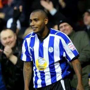Clinton Morrison's Euphoric Celebration: Bristol City vs. Sheffield Wednesday in FA Cup Action, January 8, 2011