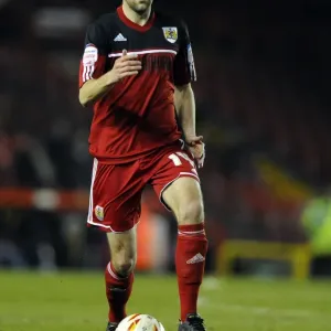 Cole Skuse in Action Print - Bristol City vs Brighton and Hove Albion Cole Skuse in Action Print - Bristol City vs Brighton and Hove Albion