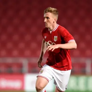 Connor Lemonheigh-Evans in Action: Bristol City U21 vs Sheffield Wednesday U21 at Ashton Gate Stadium