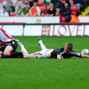 Controversial Penalty Print: Jon Stead Wins Against Harry Maguire 2011