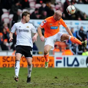 Crainey Intercepts Davies Pass: Blackpool vs. Bristol City, 2013