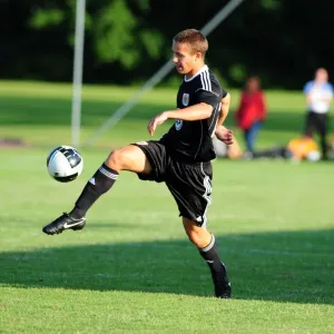 Danny Ball in Action: Helsingborgs IF vs. Bristol City