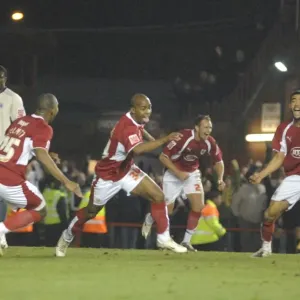 Darren Byfield Celebration Darren Byfield Celebration