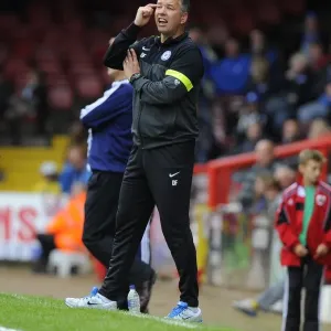 Darren Ferguson Leads Peterborough United Against Bristol City in Sky Bet League One (September 14, 2013) - Football Match Image