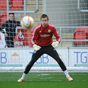 Dave Richards in Action Print, March 2014
