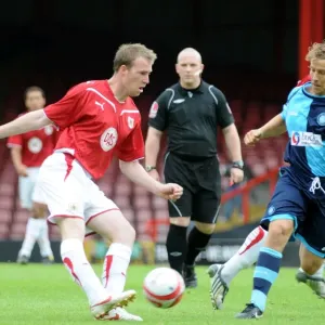 David Clarkson in Action for Bristol City Against Wycombe Wanderers David Clarkson in Action for Bristol City Against Wycombe Wanderers