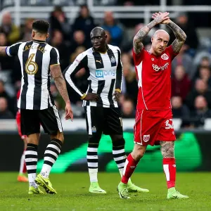 David Cotterill Celebrates Goal and Thanks Fans Print