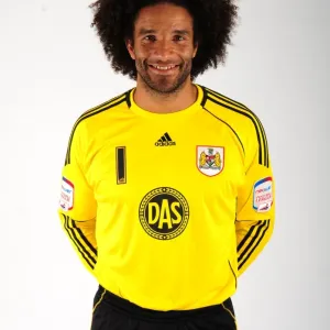 David James Print - Bristol City Goalkeeper Photo