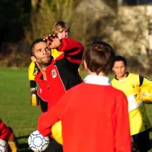 David James Inspires Young Footballers at Ashton Park School with Bristol City FC - Season 10-11 David James Inspires Young Footballers at Ashton Park School with Bristol City FC - Season 10-11