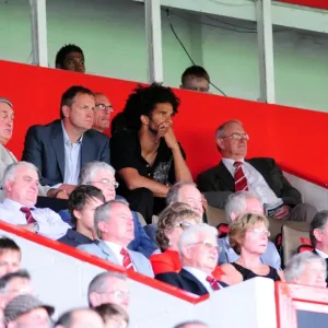 David James Watches from the Stands: Bristol City vs. Blackpool, Championship Match, Ashton Gate Stadium, 2010