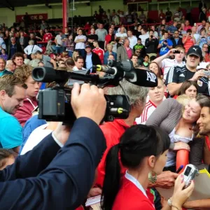 David James's First Training Session with Bristol City FC: Championship Match vs Blackpool (31/07/2010)