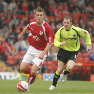 David Noble in Action: Bristol City vs Sheffield United David Noble in Action: Bristol City vs Sheffield United