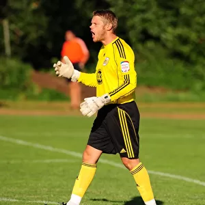 Dean Gerken in Action: Bristol City Goalkeeper Faces Helsingborgs IF
