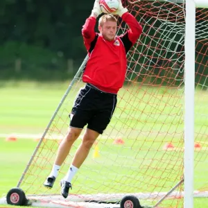 Dean Gerken Print - Pre-Season Goalkeeper Training Photo
