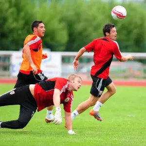 Dean Gerken Saves from Ivan Sproule: A Training Duel at Bristol City Dean Gerken Saves from Ivan Sproule: A Training Duel at Bristol City