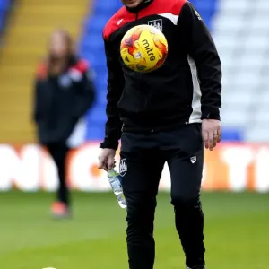 Dean Holden of Bristol City Practices Keep-Ups at St Andrews Stadium, 2016 Dean Holden of Bristol City Practices Keep-Ups at St Andrews Stadium, 2016