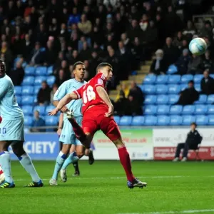 Decisive Moment: Wilson's Narrow Miss - Coventry City vs. Bristol City, Championship (26/12/2011) Decisive Moment: Wilson's Narrow Miss - Coventry City vs. Bristol City, Championship (26/12/2011)