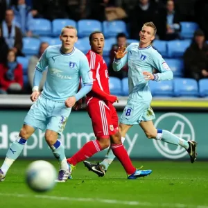 Deflected Goal: Nicky Maynard's Close Call for Bristol City vs Coventry City in Championship (26/12/2011) Deflected Goal: Nicky Maynard's Close Call for Bristol City vs Coventry City in Championship (26/12/2011)