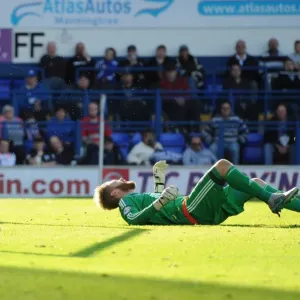 Dejected Gerken as Freeman's Shot Levels Ipswich and Bristol City