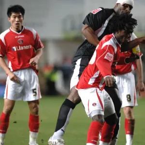 Dele Adebola in Action: Charlton Athletic vs. Bristol City Dele Adebola in Action: Charlton Athletic vs. Bristol City