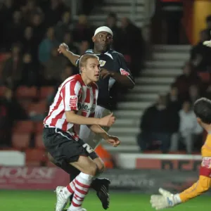 Dele Adebola Hits the Post Print (Bristol City FC) Dele Adebola Hits the Post Print (Bristol City FC)
