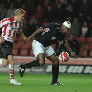 Dele Adebola Print (Goal Celebration, Southampton v Bristol City) Dele Adebola Print (Goal Celebration, Southampton v Bristol City)