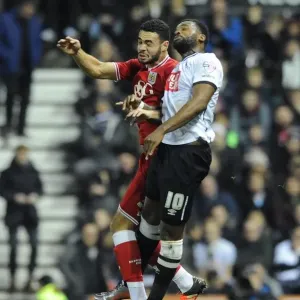 Derby County vs. Bristol City: Intense Clash Between Derrick Williams and Darren Bent Derby County vs. Bristol City: Intense Clash Between Derrick Williams and Darren Bent