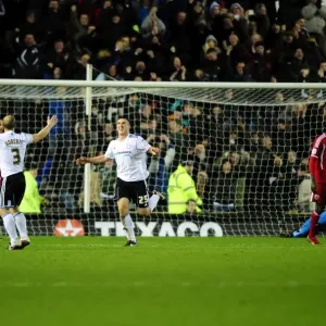 Derby County's Callum Ball Scores the Championship-Winning Goal Against Bristol City (10/12/2011)