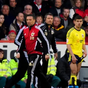 Derek McInnes Disagrees with Referee's Call in Nottingham Forest vs. Bristol City Football Match Derek McInnes Disagrees with Referee's Call in Nottingham Forest vs. Bristol City Football Match
