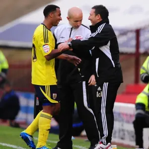 Derek McInnes First Win as Bristol City Manager: Embracing Nicky Maynard's Goal vs Barnsley (2011)
