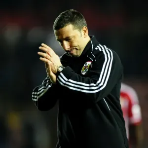 Derek McInnes Leads Bristol City Print