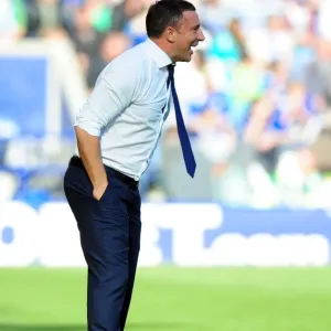 Derek McInnes Leads Bristol City at King Power Stadium, 2012 - Football Championship Match Derek McInnes Leads Bristol City at King Power Stadium, 2012 - Football Championship Match