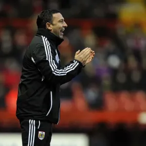 Derek McInnes Leads Bristol City Against Leicester City in Championship Clash, January 2013