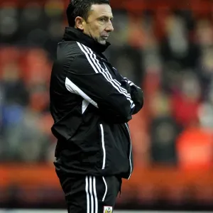 Derek McInnes Leads Bristol City Against Leicester City in Championship Clash, January 2013