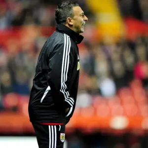 Bristol City Manager Derek McInnes Print