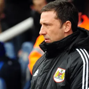 Derek McInnes Leads Bristol City at Peterborough United, February 2012 - Football Manager in Action