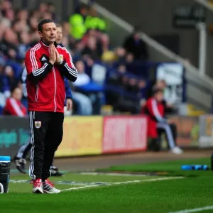Derek McInnes Leads Bristol City at Reebok Stadium (2012) Derek McInnes Leads Bristol City at Reebok Stadium (2012)