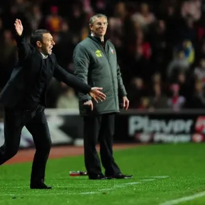 Derek McInnes in Print, Bristol City Manager Derek McInnes in Print, Bristol City Manager