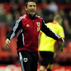 Derek McInnes Leads Bristol City Against Watford at Ashton Gate Stadium, 2012 Derek McInnes Leads Bristol City Against Watford at Ashton Gate Stadium, 2012