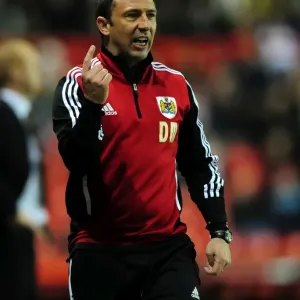 Derek McInnes Leads Bristol City Against Watford at Ashton Gate Stadium, 2012 Derek McInnes Leads Bristol City Against Watford at Ashton Gate Stadium, 2012