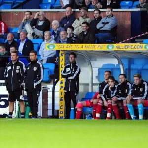 Derek McInnes Observes from the Sidelines Print Derek McInnes Observes from the Sidelines Print