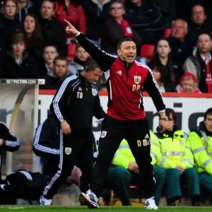 Derek McInnes: Passionate Bristol City Manager in Action at The City Ground, Nottingham Forest vs Bristol City, 07-04-2012 Derek McInnes: Passionate Bristol City Manager in Action at The City Ground, Nottingham Forest vs Bristol City, 07-04-2012