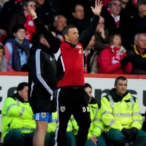 Derek McInnes Pleas for Extra Time: Nottingham Forest vs. Bristol City, 07-04-2012 Derek McInnes Pleas for Extra Time: Nottingham Forest vs. Bristol City, 07-04-2012