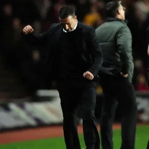 Derek McInnes Celebrates Bristol City's Championship Win in Print Derek McInnes Celebrates Bristol City's Championship Win in Print